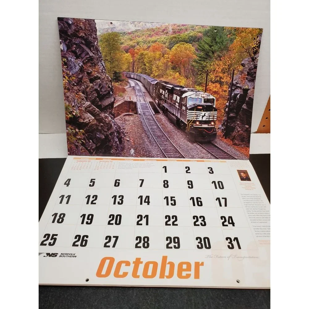 2009 Norfolk Southern Railroad Calendar - Oversize‎